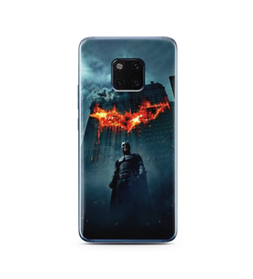 Batman Tasarım Süper Şeffaf Silikon Telefon Kılıfı Huawei Mate 20 Pro 