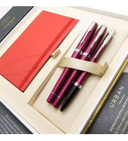 Parker Urban Fuşya Multi Set  Dolma Kalem + Roller Kalem + Tükenmez Kalem  İsme Özel Kalem