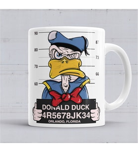 Donald Duck Kupa Bardak Porselen