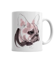 Fransız Bulldog Kupa Bardak Porselen