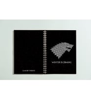 Game Of Thrones Stark Spiralli A5 96 Yaprak Çizgisiz Tasarım Defter PYTKDT091