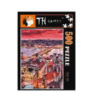 500 Parça Kutulu İstanbul Haliç Puzzle 48cm x 68cm