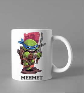 Ninja Kaplumbağalar Kupası Kişiye Özel