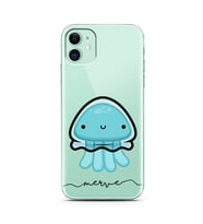 Minik Ahtapot Tasarımlı Kişiye Özel Telefon kılıfı (tüm modeller mevcuttur)