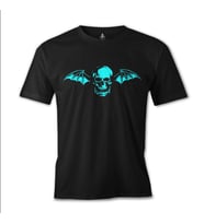 Avenged Sevenfold - Skull Logo Siyah Erkek Tshirt