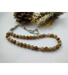 JASPER TAŞI TESPİH / DOĞALTAŞ TESPİH