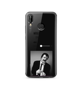 Müslüm Gürses Mp3 Tasarımlı Süper Şeffaf Silikon Telefon Kılıfı Huawei P20 Lite 