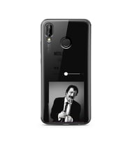 Müslüm Gürses Mp3 Tasarımlı Süper Şeffaf Silikon Telefon Kılıfı Huawei P20 Lite 