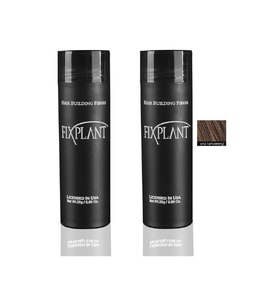 Fixplant 2 Şişe Saç Dolgunlaştırıcı Toz 56 Gr - Orta Kahve