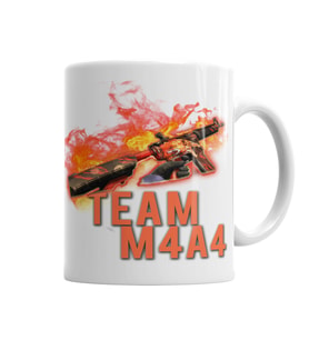 Cs Go Counter Strike Team M4A4 Kupa Bardak Porselen