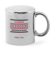 BK Gift Kişiye Özel Mesleki Tekstil Mühendisi Krom Kupa Bardak  1