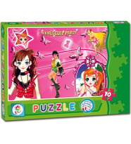 LC7146 VENÜS KIZLAR 70 PARÇA KUTU PUZZLE