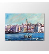 Arty Tablo Suluboya, Galata Kulesi Tablo (Karışık)
