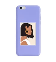 Lila Lansman Telefon Kılıfı Iphone 6s
