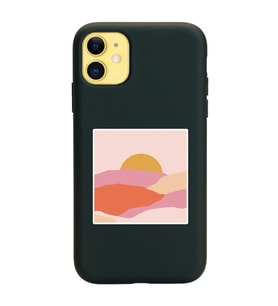 Siyah Lansman Telefon Kılıfı Iphone 11