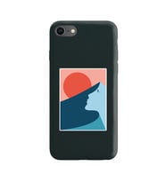 Siyah Lansman Telefon Kılıfı Iphone 8