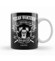 Attack On Titan Titan Hunters Kupa Bardak Porselen