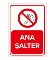 NEW JARGON - Ana Şalter Levhası - Sac Malzeme 50x70cm