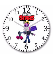 Brawl Stars  Rockabilly Mortis Duvar Saati Bombeli Gercek Cam