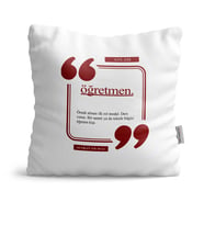BK Gift Kişiye Özel Öğretmen Dekoratif Yastık  4