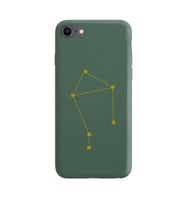 Terazi Burcu (Libra) Yıldız Haritası Tasarımlı Kılıf iPhone 8