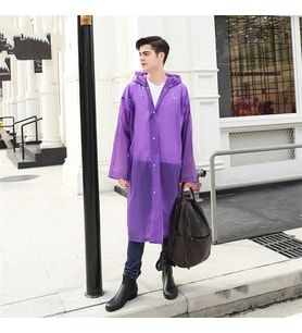 Marlux Raıncoat Eva Unisex Yağmurluk Mor