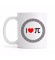 Pi Günü Beyaz Kupa