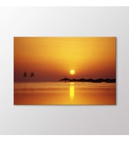 Arty Tablo Gün Batımı Antalya Tablo (Karışık)