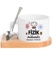 Fizik Mühendisi  FİNCAN Seti (Beyaz)