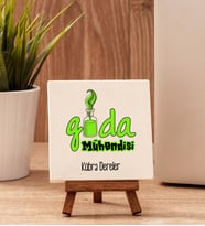 Gıda Mühendisine Hediye Taş Dekor