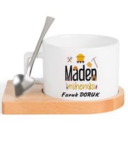 Maden Mühendisi  FİNCAN Seti (Beyaz)