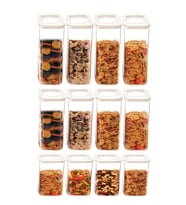 Moonstar 12 Li Süper Set Saklama Kabı Erzak Kabı Seti 3 Boy