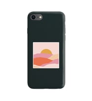Siyah Lansman Telefon Kılıfı Iphone 8