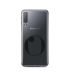 Samsung A7 (2018) Harf Tasarımlı Telefon Kılıfı O-Harfi 