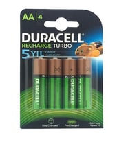 Duracell Şarj Edilebilir AA Kalem Pil 2500 Mah 4'Lü Paket