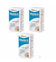 Wellcare Vitamin D3-400 IU 5 ml Sprey 3 Adet