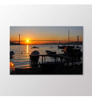 Arty Tablo Boğaz Köprüsü Tablo (Karışık)