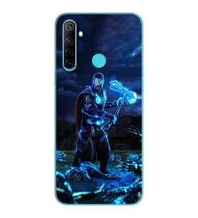 Thor Tasarım Süper Şeffaf Silikon Telefon Kılıfı Oppo Realmi 6i