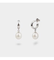 Sterling Silver Damla İnci Küpe