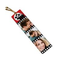 Film Çerçeveli Fotoğraflı Kişiye Özel Kitap Ayracı