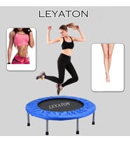 Leyaton Trampolin 102 cm Deluxe (40 inç Trambolin) Mavi LYT-71M