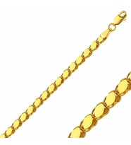 14 Ayar Altın Pullu Zincir 12.00 Gram