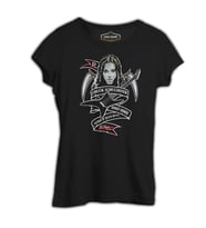 Chuck Schuldiner - 1967 Siyah Kadın Tshirt
