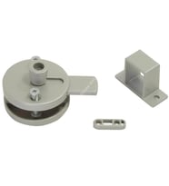 Kabin Kapı Kilidi Sürgülü 25.660 - 18mm (Gri)