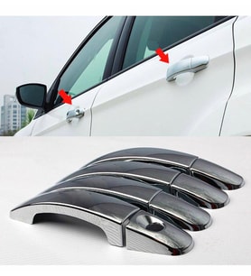 Ford Focus Krom Kapı Kolu 4 Kapı 2004-2018 Paslanmaz Çelik