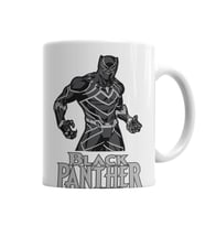 Pantera Negra Panther Kupa Bardak Porselen
