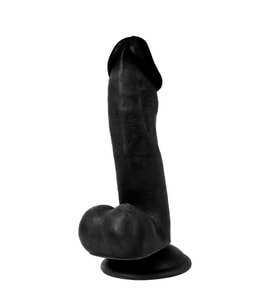 Dildo Series Siyah Cholas 17 Cm Esnek Realisitk Penis