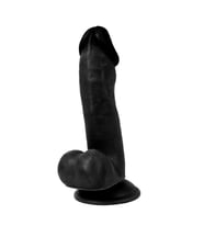 Dildo Series Siyah Cholas 17 Cm Esnek Realisitk Penis