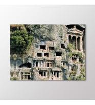 Arty Tablo Fethiye Kaya Mezarları Tablo (Karışık)