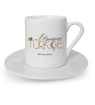 BK Gift Kişiye Özel Türkçe Öğretmeni Türk Kahvesi Fincanı